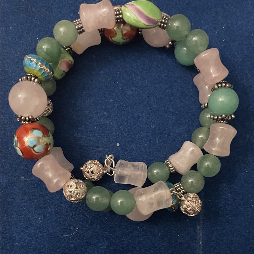 Elegant Multi-Color Beaded Bracelet
